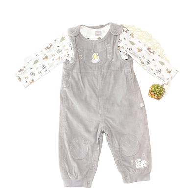 China Breathable Baby Suit 2pcs Custom High Quality Baby Set Organic Cotton Baby Romper for sale