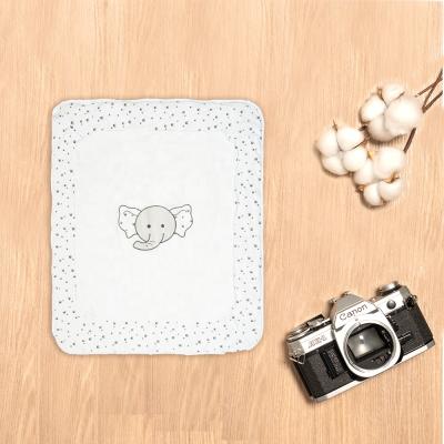 China Hot Sale 2021 Anti Dust Mites Organic Cotton Baby Blanket Eco-friendly Baby Blanket for sale