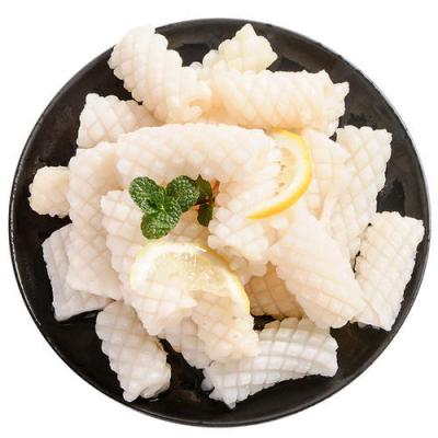 China IQF nutritious frozen blanched squid flower for export for sale