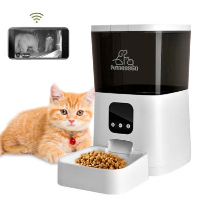 China Factory Supply OEM 7L Automatic Pet Feeders for Pet Pet Automatic Dry Food WiFi HD Smart Camera for sale