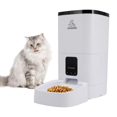 China Auto OEM 4L, 6L Auto Pet Driver Dogs Cat Food Smart WiFi Pet Factory Factory with Camera for sale