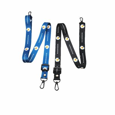 China Cell Phone Arming Cord Polyester Fabric Universal Mobile Phone Lanyard A Variety Of Colors Cell Phone Lanyard for sale