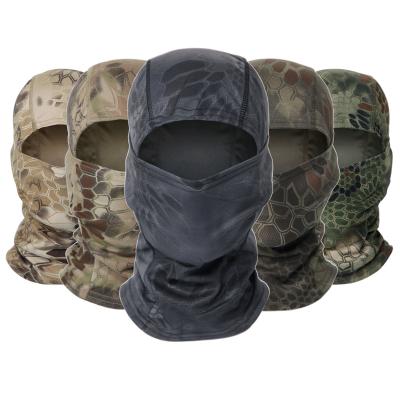 China Outdoor Camouflage Headgear Outdoor Sport Cycling Full Face Camouflage Mask Fishing Hunting Thin Camouflage Ski Mask Camouflage Motorcycle Headgear Masks for sale