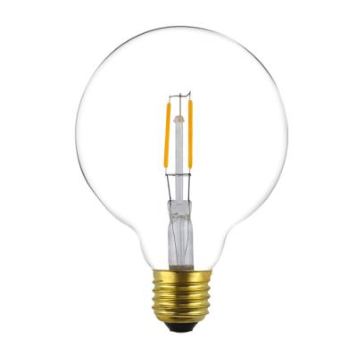 China Lighting and Decorative High Quality LED Filament Bulb G95 E26 E27 Good Price for Lighting and Decoration for sale