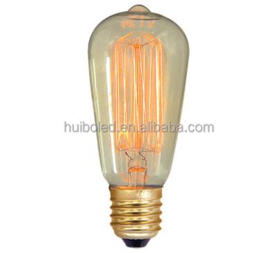 China Residential vintage st64 edison light bulb E26/E27 110-130V 220-240V 2700k for sale