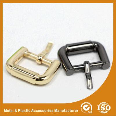 China El Pin abrocha accesorios internos de la hebilla/del hardware del níquel del negro del oro los de 15X10.8M M en venta