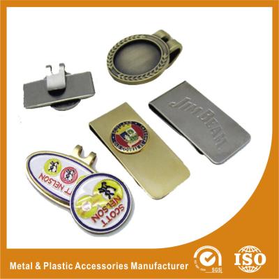 China De de aangepaste Magnetische Tellers van de Metaalgolfbal/Teller van de Hoedenklem Te koop