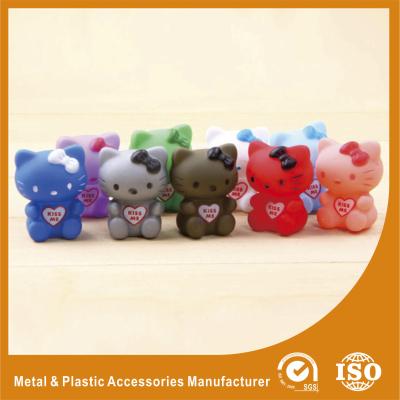 中国 ポリ塩化ビニールのマンガのキャラクタは Oem の記念品のための動物のプラスチック ビニールのおもちゃをもてあそびます 販売のため