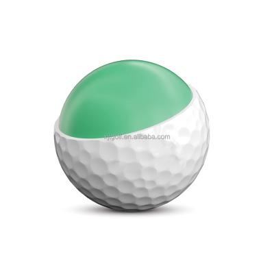 China Rubber Core + Dupont Surlyn 2 Piece Competition Golf Balls 332 Soft Dimple Golf Course for sale