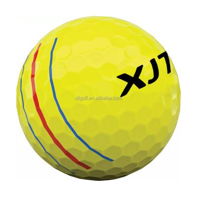 China Tournament 3 Piece Surlyn Golf Ball Stability Good For Tournament for sale