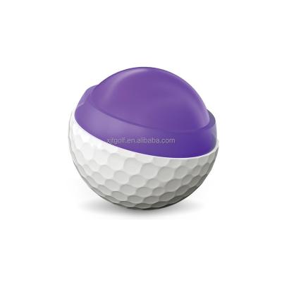 China Rubber + Surlyn Trendy Background Custom Logo Used Golf Balls for sale