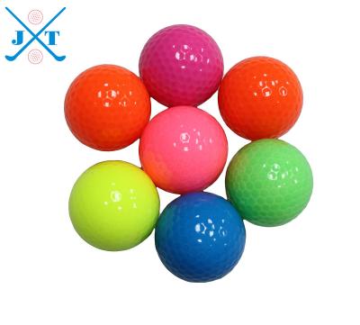 China Golf Game Mini Golf Balls 2pc Surlyn Cover Miniature Golf Balls For Driving Range for sale