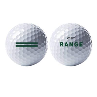 China Wholesale Single Layer Rubber Golf Balls Rubber Golf Range Balls Golf Practice Factory for sale