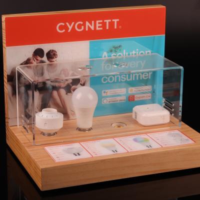 China Unique Unique High End Countertop Acrylic Stand Display Bulb for sale