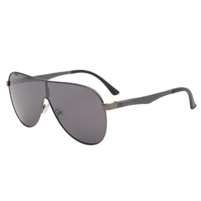 China Fashion sunglasses 2021 best selling one piece aluminum sunglasses frame fashion glass sun glasses china for sale