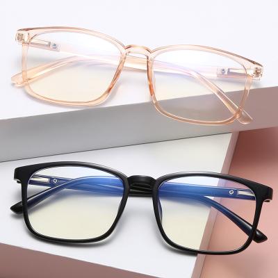 China Fashion Anti Blue Light 2022 New Style TR90 Fashionable Light Blue Frame Blocking Optical Frames Anti-blue Eyewear for sale