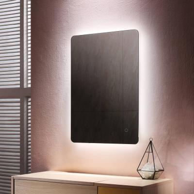 China China Factory Direct Bathroom Vanity Mirrors Wall Mounted Adjustable White LED / Warm Illuminated / Natural Lights for sale