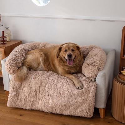 China Waterproof Dropshipping Suppliers for Dog Sofa Beds Dog Sofa Pet Beds Breathable Soothing Portable Cat Cushion Sleep Bed for sale