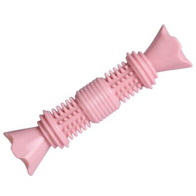 China Toy Dog Toothbrush Molar Stick Viable Molar Interactive Dog Training Toy Dog Pet Supply Factory Candy Shape Rope Cute Puppy Chew Toy for sale