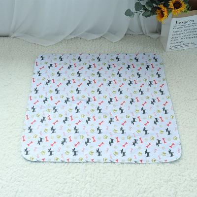 China Waterproof Reusable Pet Dog Diaper Pad Dog Car Training Seat Cover Mat Urine Absorber Pet Washable Waterproof Washable Urine Pad for Drop for sale