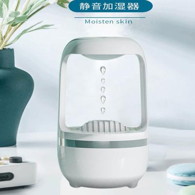 China New USB Household Anti Humidifier Popular Creative Decoration Household Gravity Water Drop Humidifier for sale