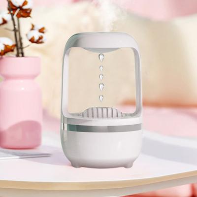 China New Creative Household Air Humidifier Anti Purification Household Decoration USB Gravity Water Drop Humidifier for sale