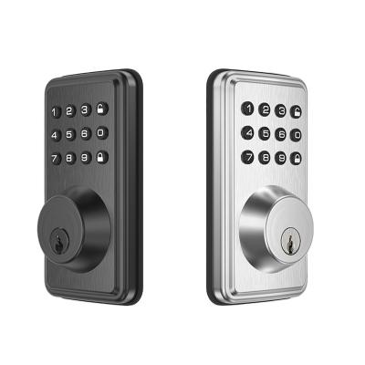 China Hotel door suitable for hotel household smart lock password electronic zinc alloy master keypad to open the smart lock for sale