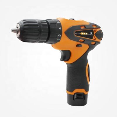 China With LED Working Newest Lightweight Rechargeable Li-ion 12V Cordless Drill for sale