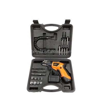 China Homeuse 6 in 1 Rechargeable Cordless Tool Kit Muti Function Electric Cordless Screwdriver Screwdriver Set for sale