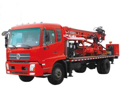 Cina Un camion dei 350 tester ha montato la trivellazione mobile Rig Borehole Drilling Machine DTH dell'acqua e la perforazione del fango in vendita