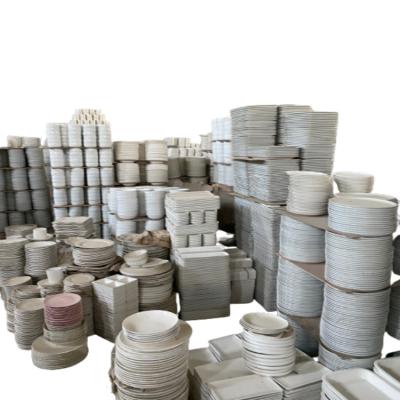 China China Manufacturers Wholesale Ceramic Irregular Tableware Dinnerware Factory Modern Times Ivory Ceramic for sale