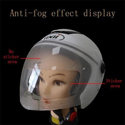 China Durable Motorcross Protective Motorcycle Universal Helmet Fog Film And Rain Film Nano Coating Sticker Film Helmet Accessories for sale