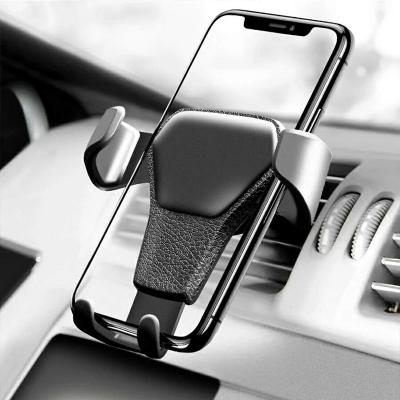 China Universal Flexible Phone Holder Gravity Car Mount Air Vent Mount For In Car Mobile Phone Stand Holder for sale