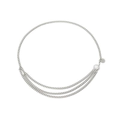 China Casual Body Jewelry Fashion Women Heart Waist Chain Belt Women Girl Alloy Belly Chain for sale