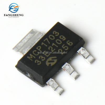 China / (Electronic Components) New original SOT223 MCP1703-33E low-voltage differential linear regulator chip MCP1703 for sale