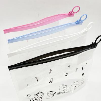 China BIODEGRADABLE Waterproof Transparent Frosted Custom Recycle Apparel Eco - Friendly T - Shirt Packaging Clear Plastic Bags With Zippers for sale