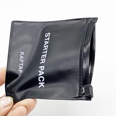 China BIODEGRADABLE Custom Luxury Cloth 3.5 Zip Lock Clothing Bag Clear Plastic Zip Lock Bags with Logo Socks for sale