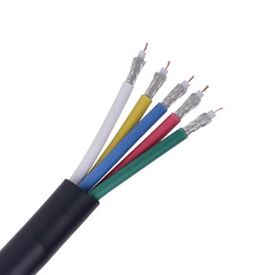 China CATV CATV Three RG6 In Combination Cable 75Ohm One RG6 Cables for sale