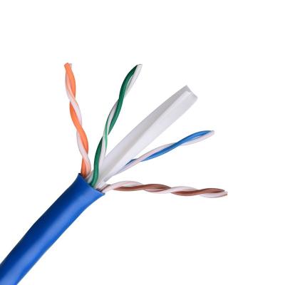 China Telecom Telecom Gateway 100m Fluke Test UTP Cat6 Cable for sale