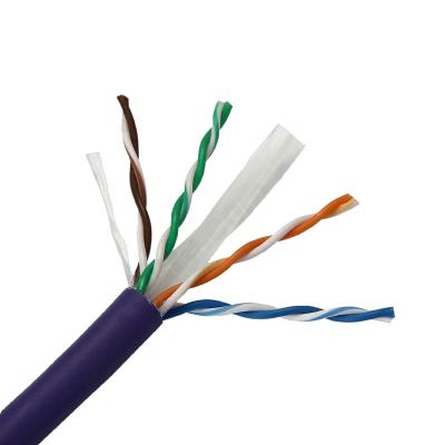 China Competitive Price Telecommunication Lan Cable 23AWG 4 DEVICE UTP Cat6 UTP Cat6 UV Protected Cable For Outdoor for sale