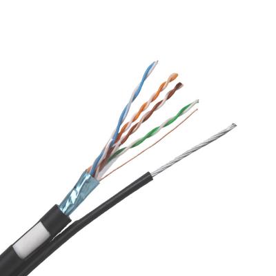 Chine Telecom Telecom Bare Copper Conductor 100Mhz 4Pairs 24AWG Shielded FTP Cat 5e For Networking à vendre