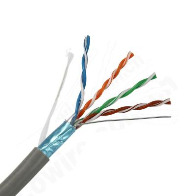 Chine Telecom Ethernet Cable Lan Cable 4 DEVICE 24AWG Cat5e Cable Ftp à vendre