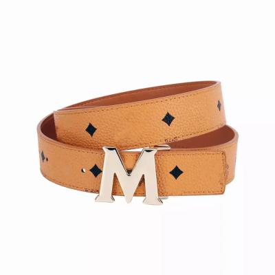 China 2023 Wholesale Classic Top Quality Comfortable Design Famous Real Leather Branded Belt For Men And Woman for sale