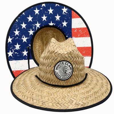 China Customized fabric striped cattail fishing hat 2022 summer spot plain all-match sun hat printed wide brim fisherman hat for sale