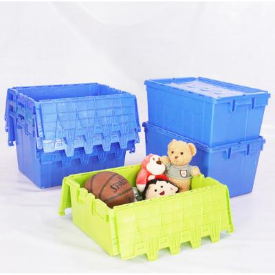 China Solid Box Storage plastic moving boxes strong plastic moving boxes wholesale for sale