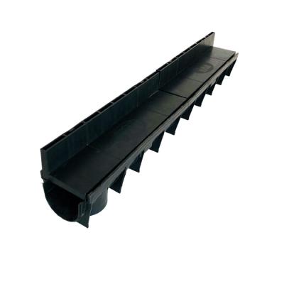 China Modern Factory Plastic Drainage L-Shape Channel Drain Downpipe Water Drains for sale