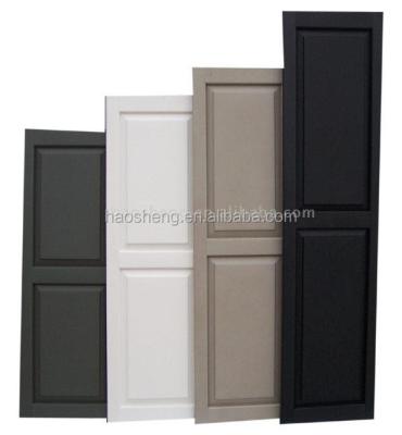 China Plastic Window Material And Window Shutters Type Plastic Panel Shutter for sale