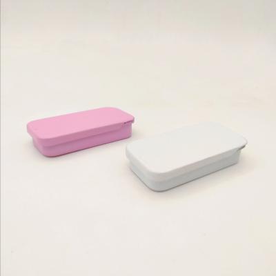 China MiniBox Cosmetic Slide Cover Storage Box Wedding Jewelry Pill Cases Tin Boxes Container Candy Coin Box for sale