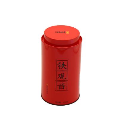 China High Quality Food Rose Lid Tea Canister Metal Canister Metal Tea Canisters Double Canisters for sale