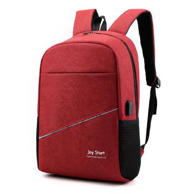 China With New Fashion USB Backpack Business Travel Leisure Waterproof USB Backpack Laptop Bag for sale